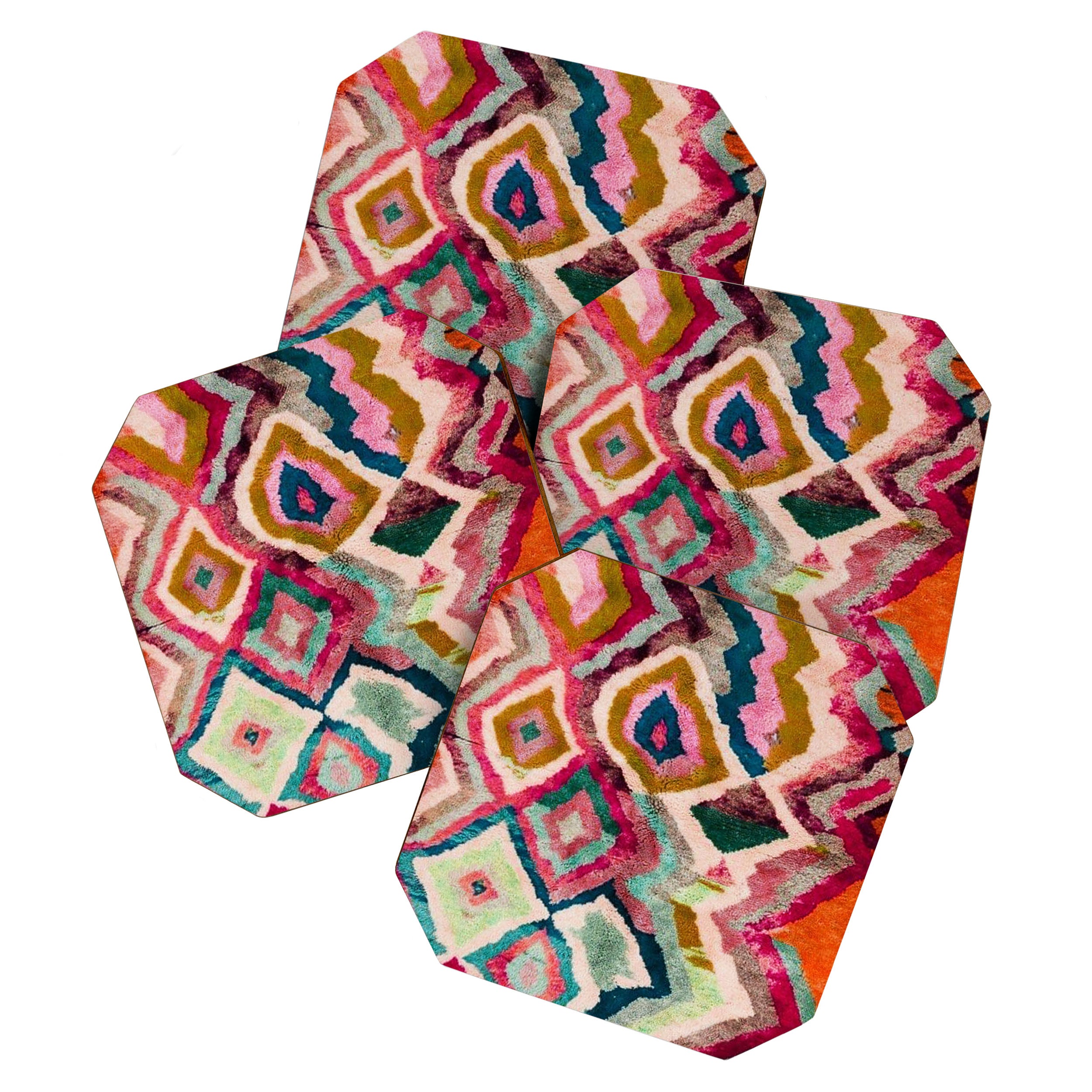 Multicolour Design Coaster Gallery Image 1