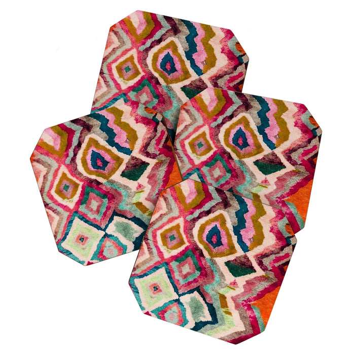 Multicolour Design Coaster Gallery Image 1