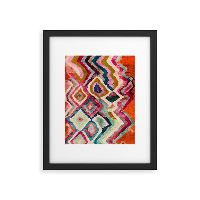 Multicolour Design Framed Art Print Gallery Image 1