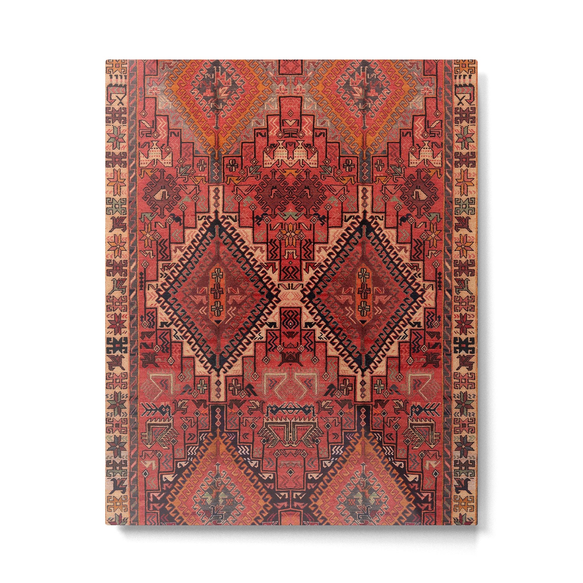 Oriental Bohemian Style Design Metal Print Gallery Image 6