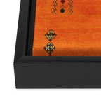 Oriental Traditional Moroccan Berber Rug Artwork Framed Canvas Print Gallery Image 3