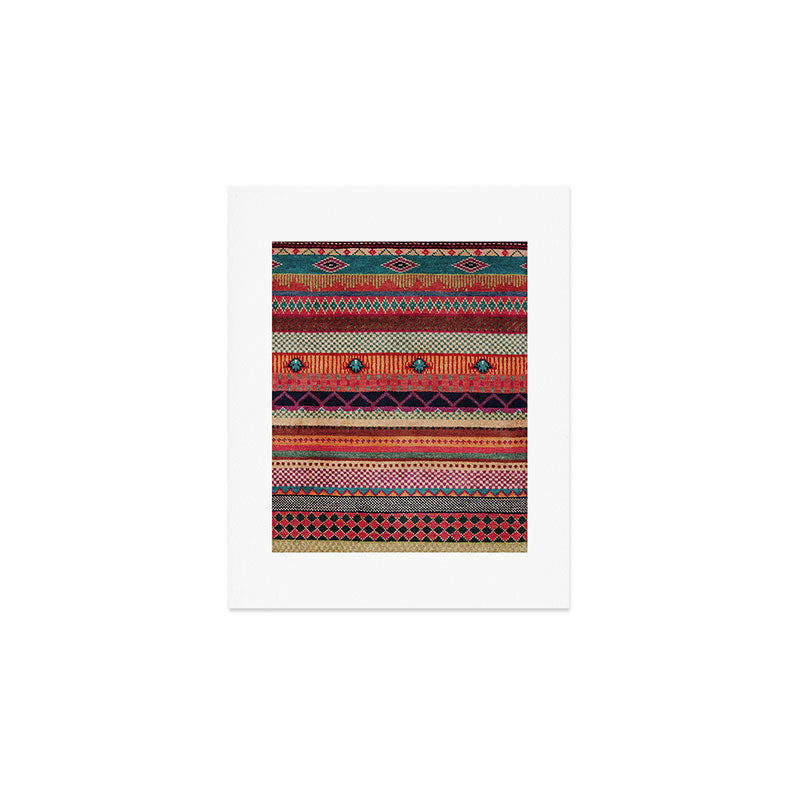 Oriental Traditional Rug Artwork Design C13 Art Print Gallery Image 1