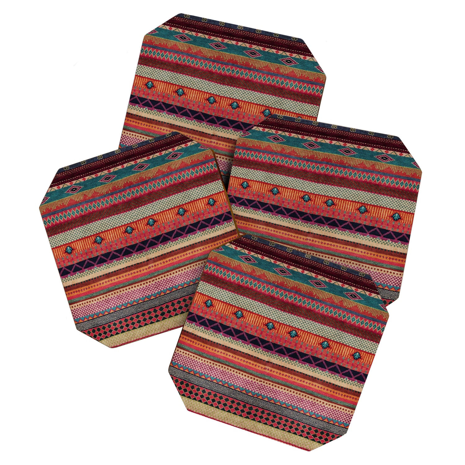 Oriental Traditional Rug Artwork Design C13 Coaster Gallery Image 1