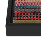 Oriental Traditional Rug Artwork Design C13 Framed Canvas Print Gallery Image 3