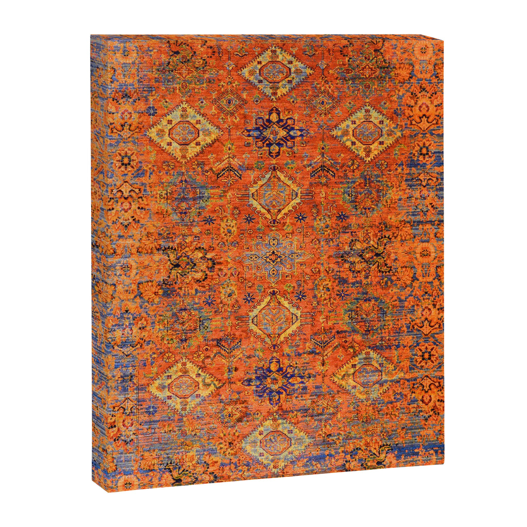 Oriental Vitange Moroccan Rug Design Canvas Print Gallery Image 8