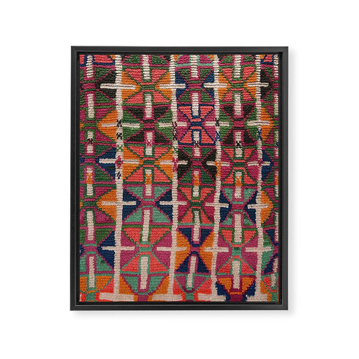 Pattern Artwork Framed Canvas Print Gallery Image 1