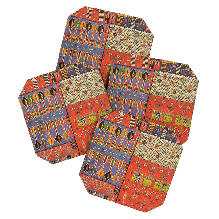 Pattern Bohemian Carpet Coaster Gallery Image 1