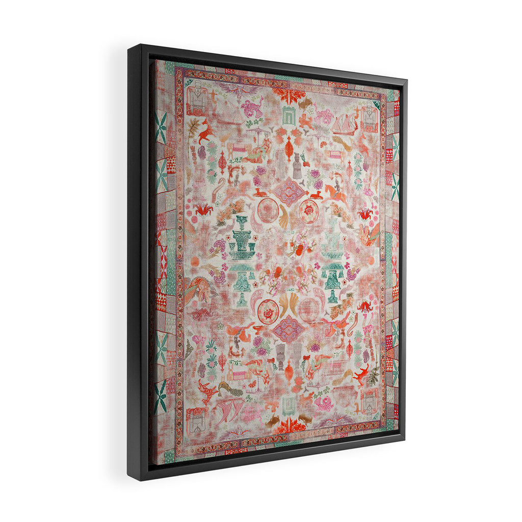 Pattern Design Framed Canvas Print Gallery Image 2
