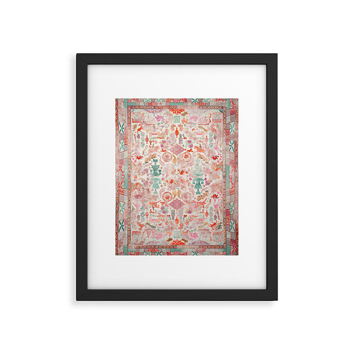 Pattern Design Framed Art Print Gallery Image 1