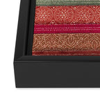 Traditional Carpet Framed Canvas Print Gallery Image 3