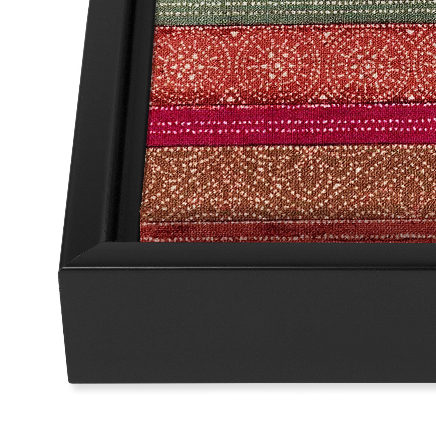 Traditional Carpet Framed Canvas Print Gallery Image 3