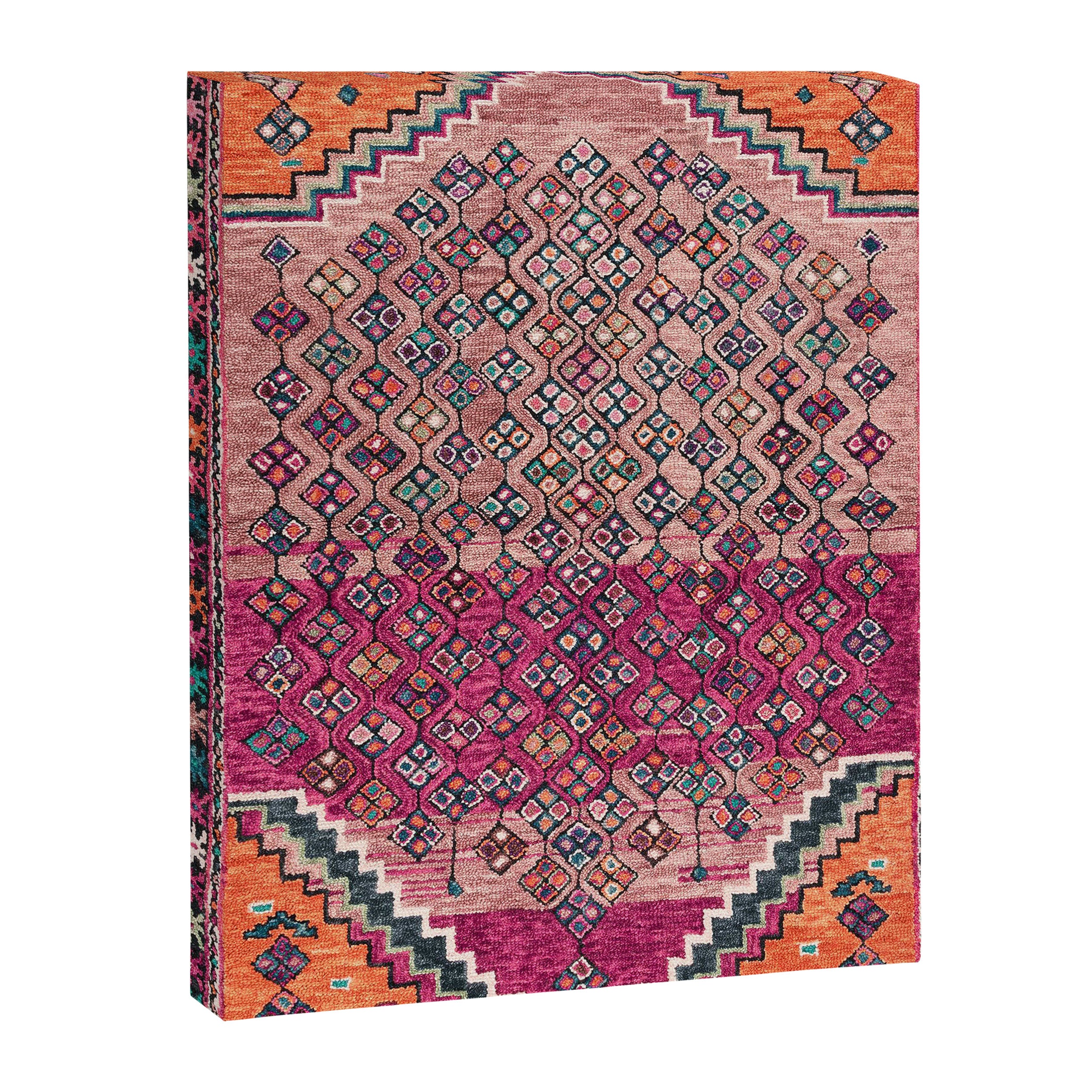 Traditional Moroccan Berber Artwork Design E17 Canvas Print Gallery Image 8