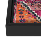 Traditional Moroccan Berber Artwork Design E17 Framed Canvas Print Gallery Image 3
