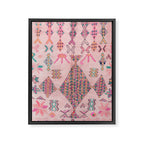 Traditional Moroccan Berber Style Design D1 Framed Canvas Print Gallery Image 8