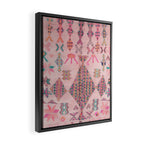 Traditional Moroccan Berber Style Design D1 Framed Canvas Print Gallery Image 2
