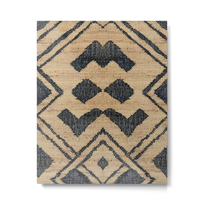 Traditional Moroccan Rug Design Metal Print Gallery Image 1