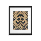 Traditional Moroccan Rug Design Framed Art Print Gallery Image 4