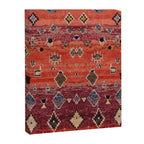 Traditional Oriental Moroccan Rug Design Canvas Print Gallery Image 8