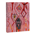 Traditional Pink Moroccan Rug Artwork Canvas Print Gallery Image 8