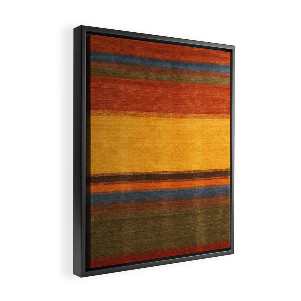Traditional Rug Artwork Framed Canvas Print Gallery Image 2