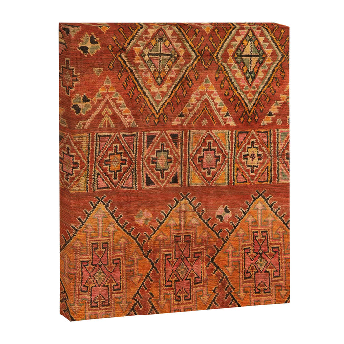 Traditional Vintage Heritage Moroccan Carpet  Canvas Print Gallery Image 1