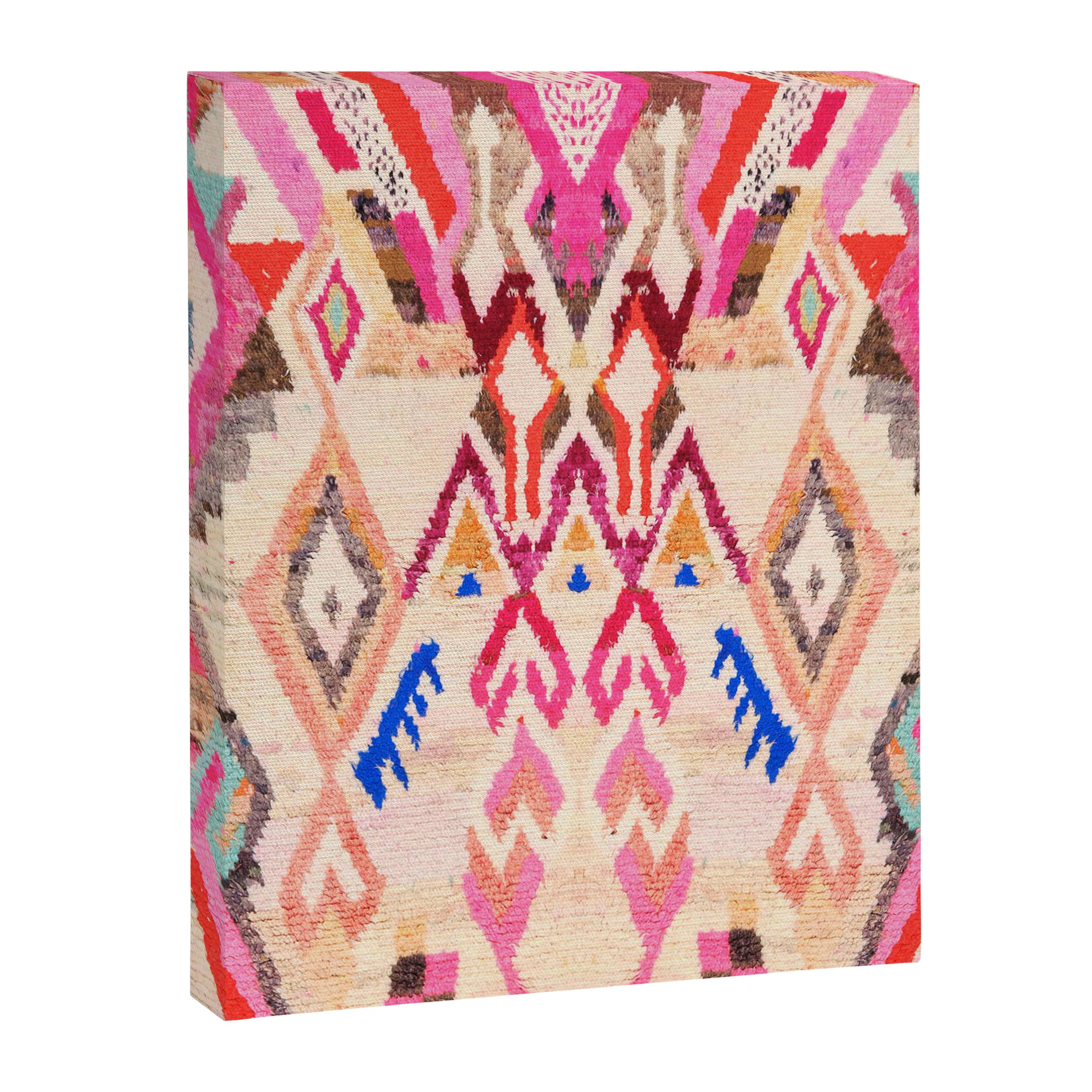 Traditional Vintage Moroccan Berber Design Canvas Print Gallery Image 8