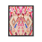 Traditional Vintage Moroccan Berber Design Framed Canvas Print Gallery Image 8