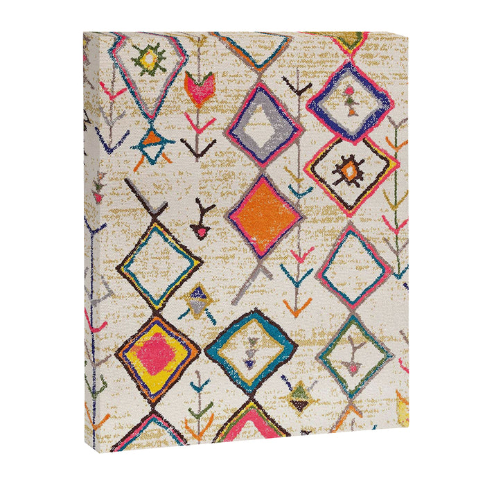 Traditional Vintage Moroccan Berber rug Canvas Print Gallery Image 1