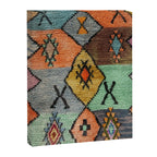 Traditional Vintage Moroccan Rug Canvas Print Gallery Image 8