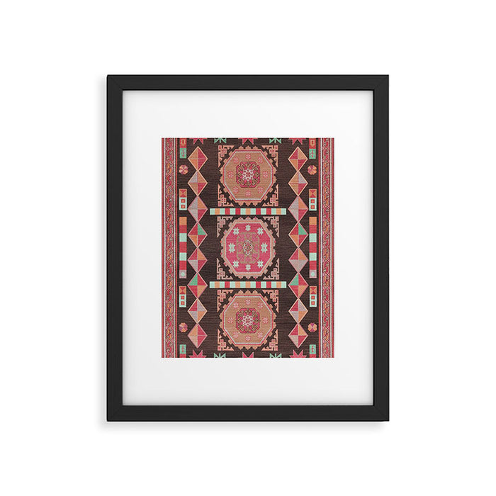 Tribal Medallions of the Atlas Framed Art Print Gallery Image 1