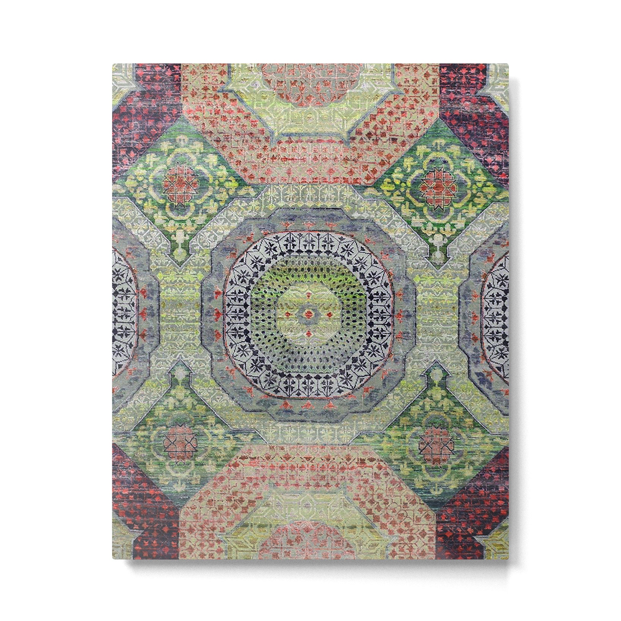 Vintage Bohemian Medallion Mosaic Metal Print Gallery Image 6