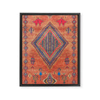Vintage Moroccan Berber Crapet Framed Canvas Print Gallery Image 8