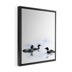 Loons Framed Canvas Print Gallery Image 2