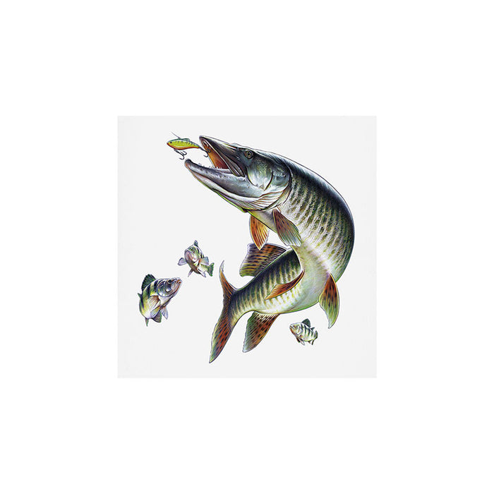 Musky Fishing Art Print Gallery Image 1