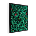 Dark Hedgerow Framed Canvas Print Gallery Image 2