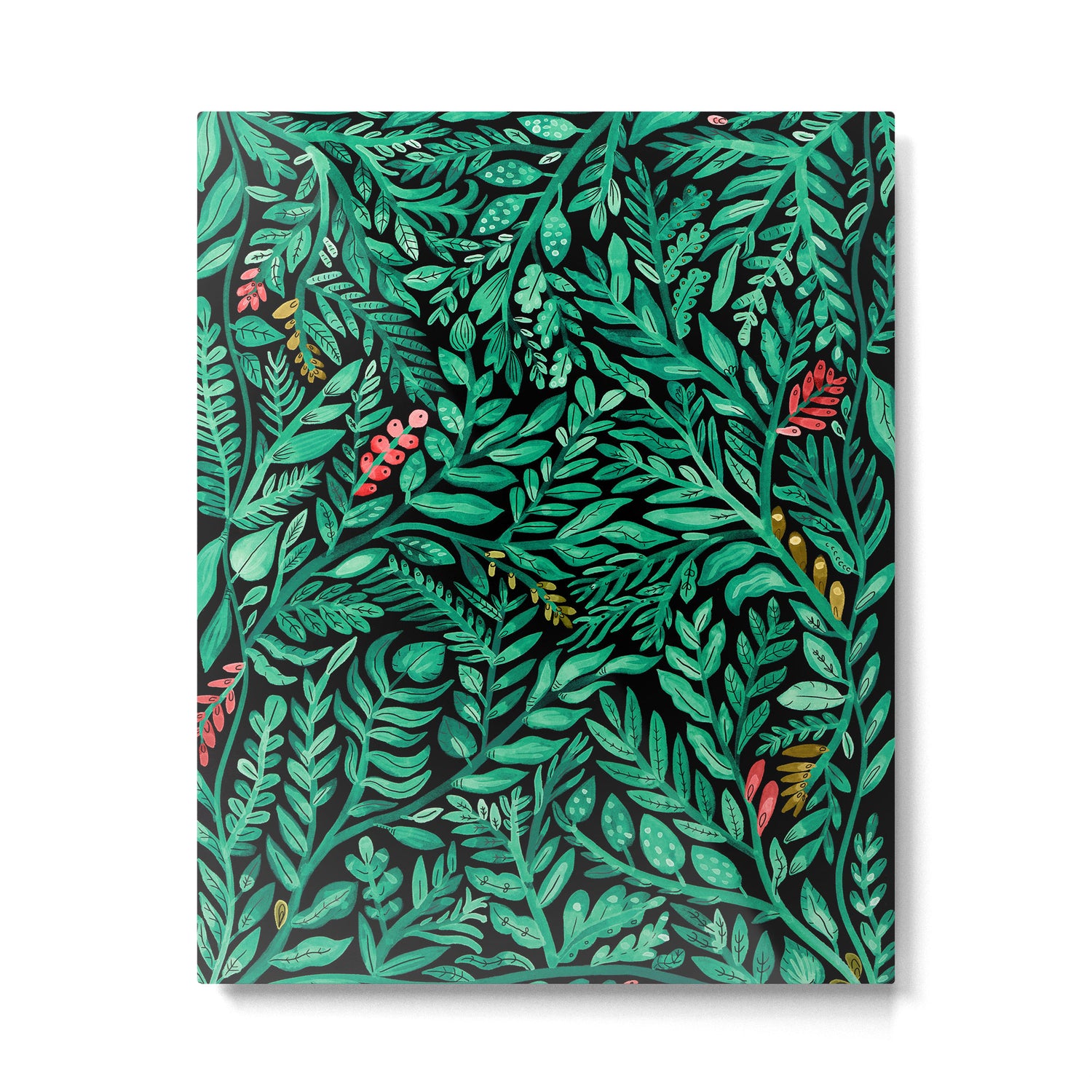 Dark Hedgerow Metal Print Gallery Image 4