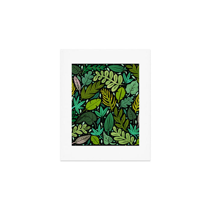 Green Scatter Art Print Gallery Image 1