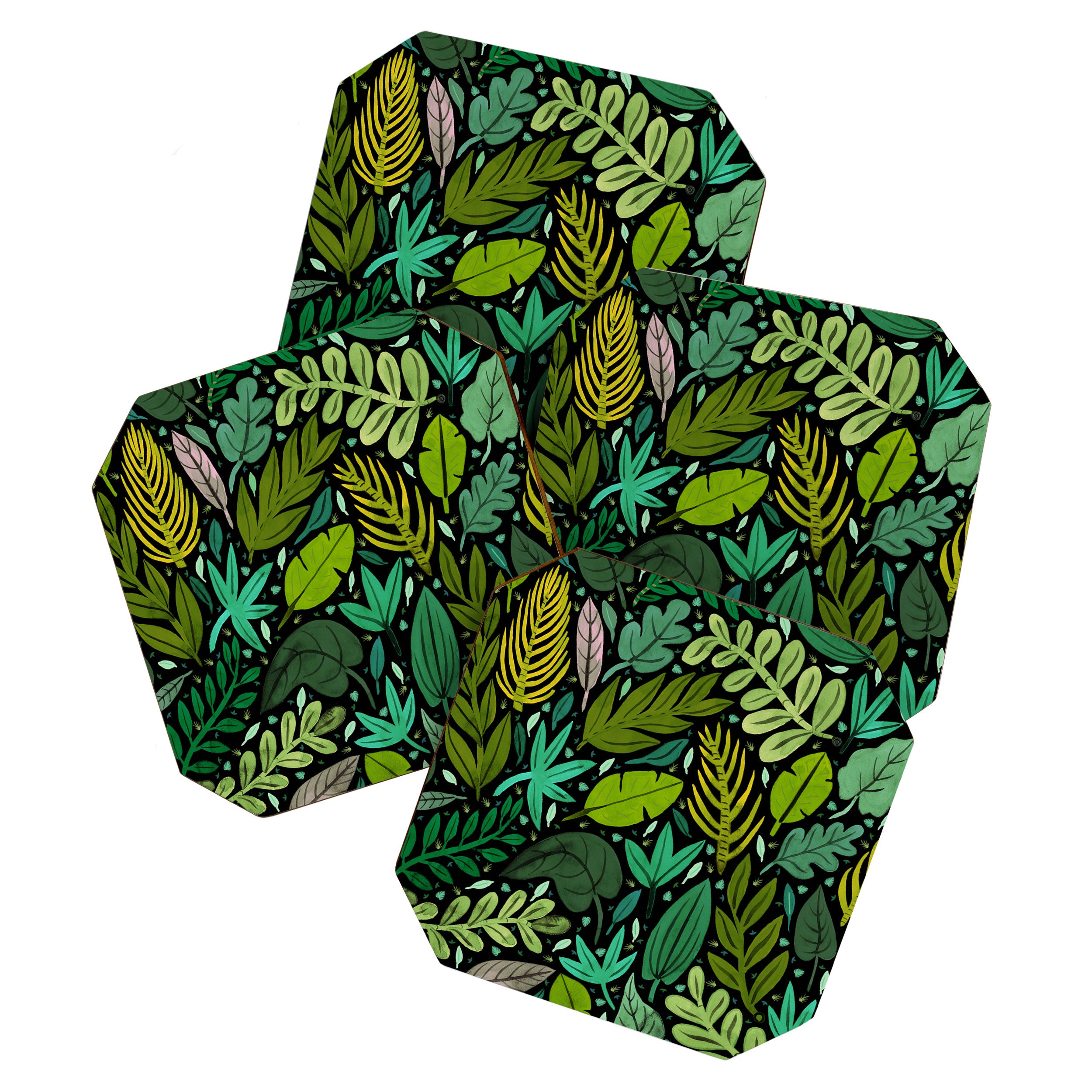 Green Scatter Coaster Gallery Image 1