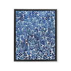 Indigo blues Framed Canvas Print Gallery Image 6