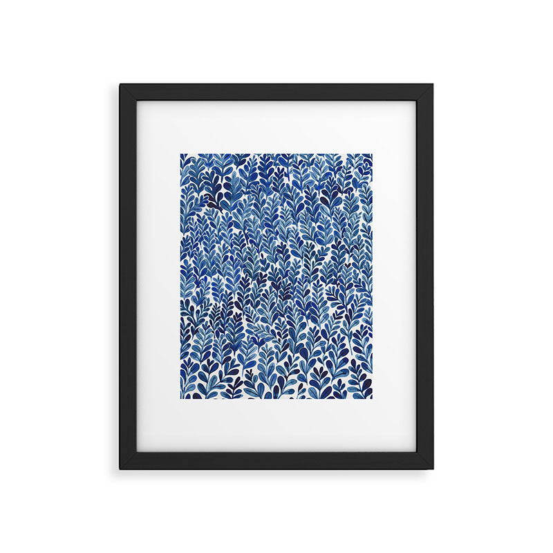 Indigo blues Framed Art Print Gallery Image 5