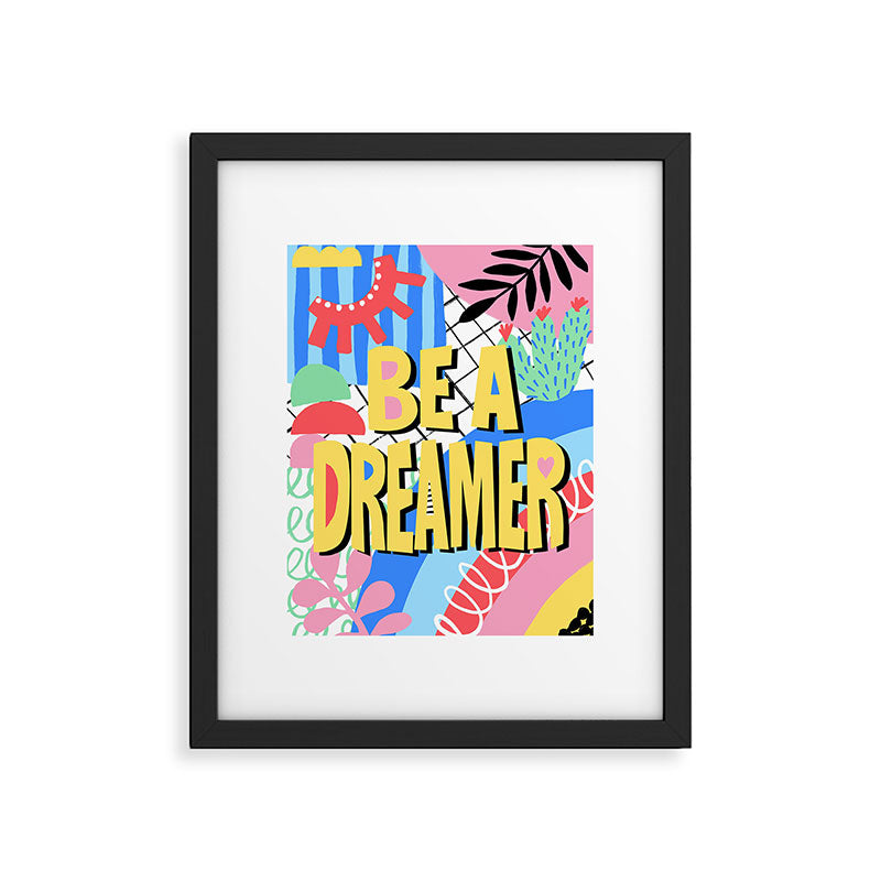 Be A Dreamer Framed Art Print Gallery Image 5