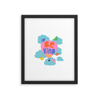 Be Kind - Cute Lettering For Kids Framed Art Print Gallery Image 5