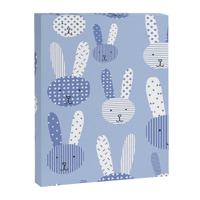 Blue Bunny Canvas Print Gallery Image 1