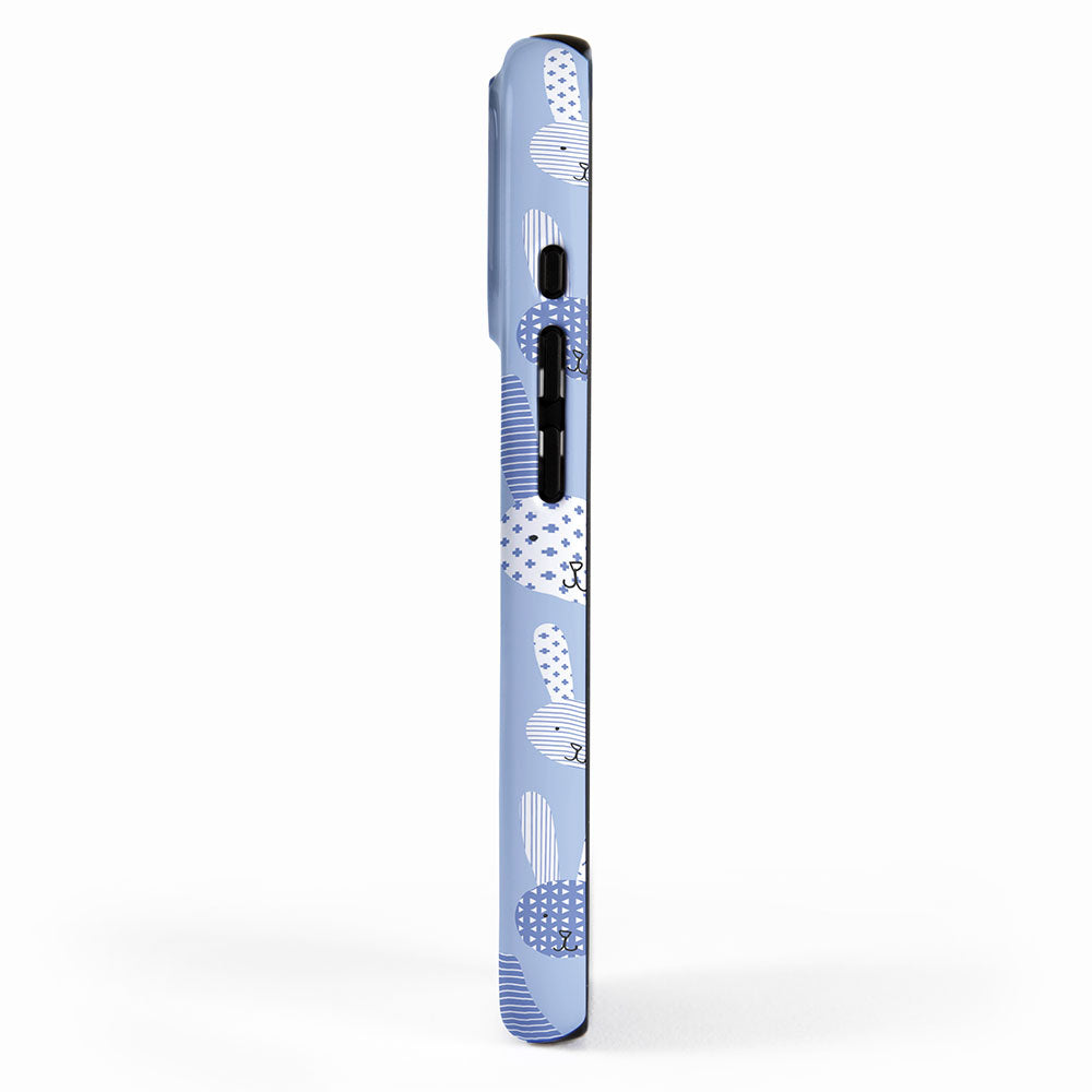 Blue Bunny iPhone Case Gallery Image 2