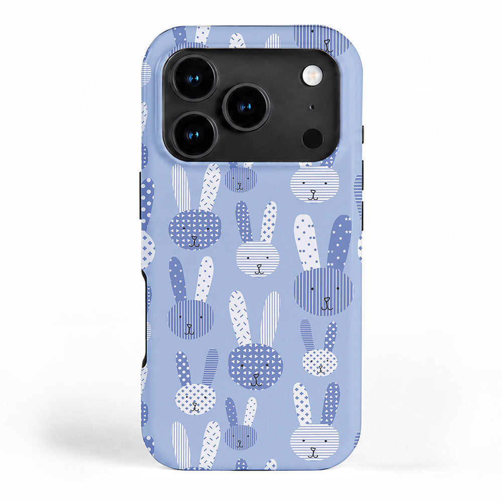 Blue Bunny iPhone Case Gallery Image 1