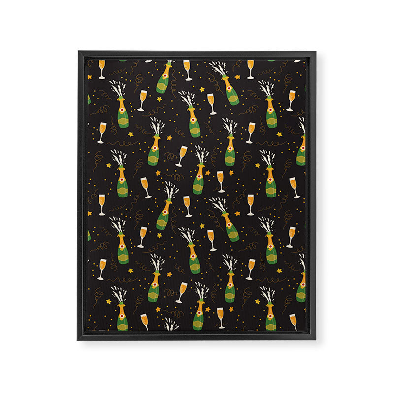Champagne Party Framed Canvas Print Gallery Image 8