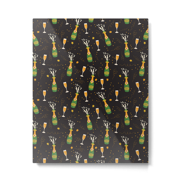 Champagne Party Metal Print Gallery Image 1