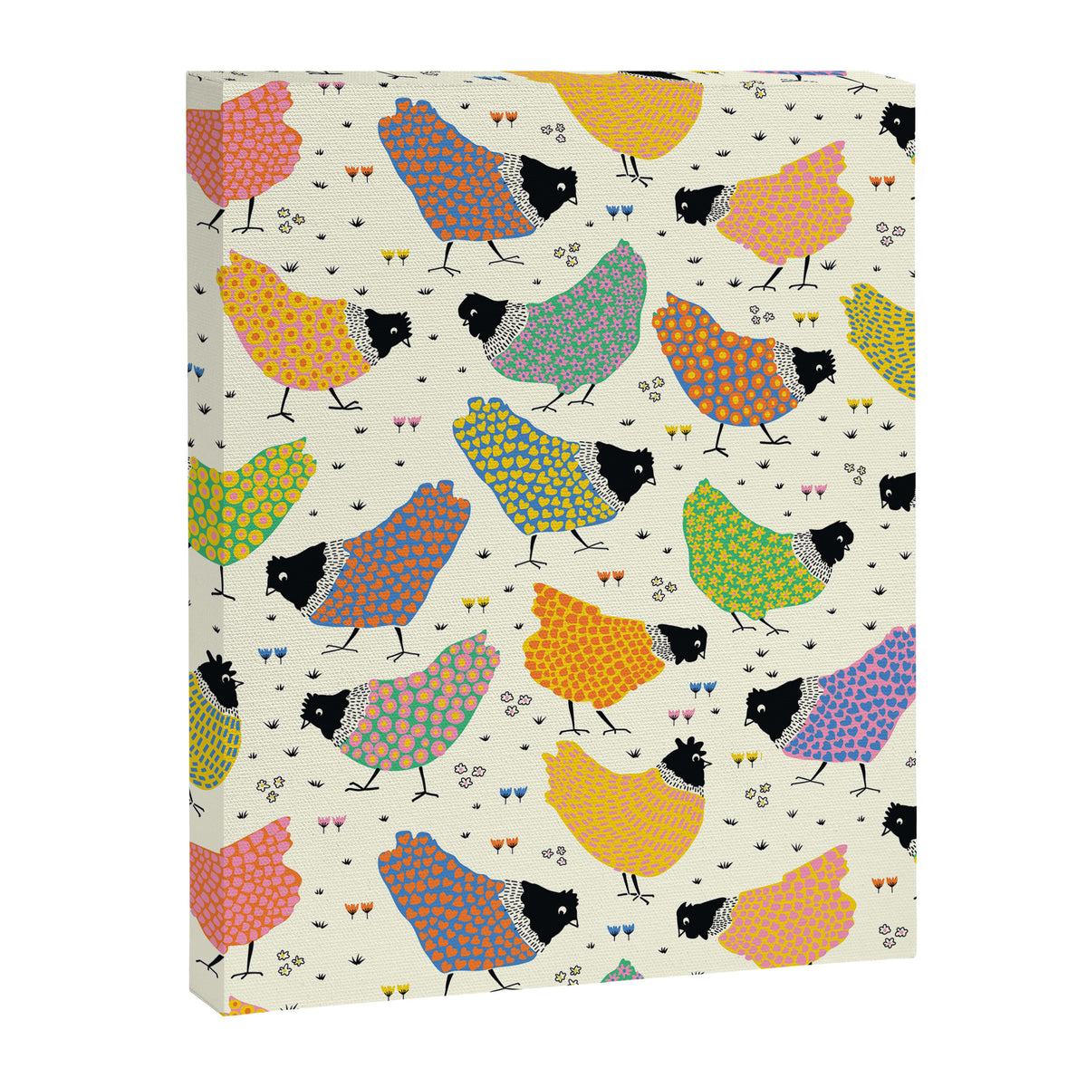 Chicken Farm Canvas Print Gallery Image 8