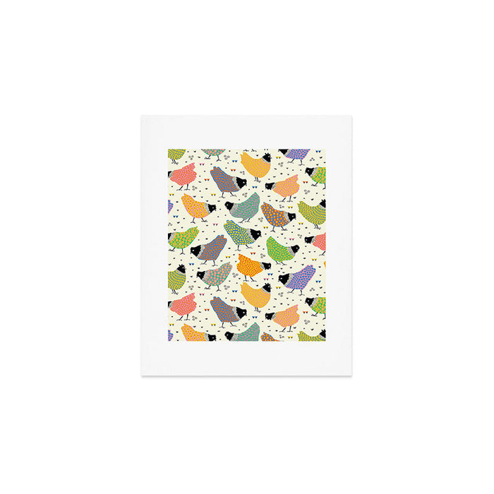 Chicken Farm Art Print Gallery Image 1