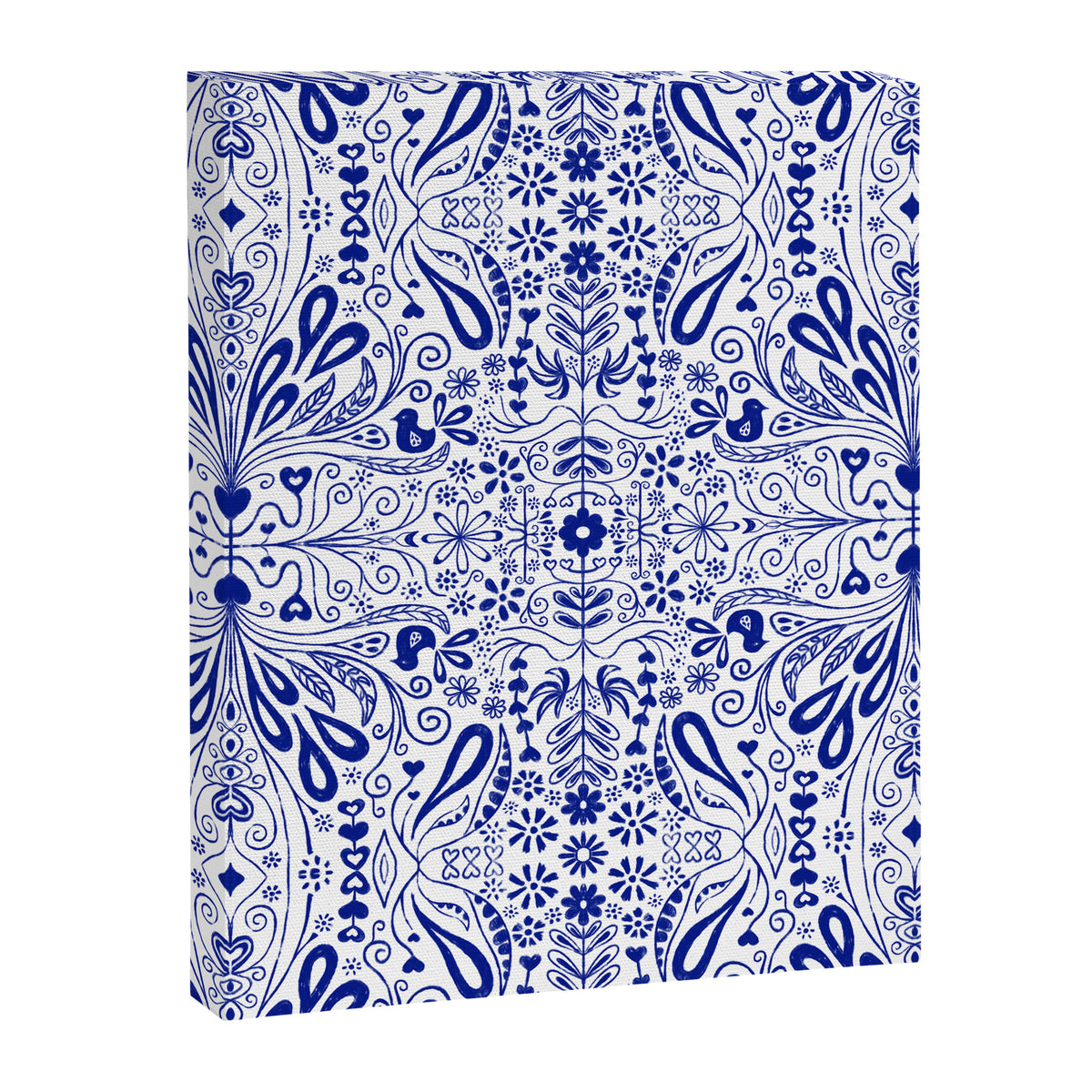 Chinoiserie Folk Seamless Pattern Canvas Print Gallery Image 8
